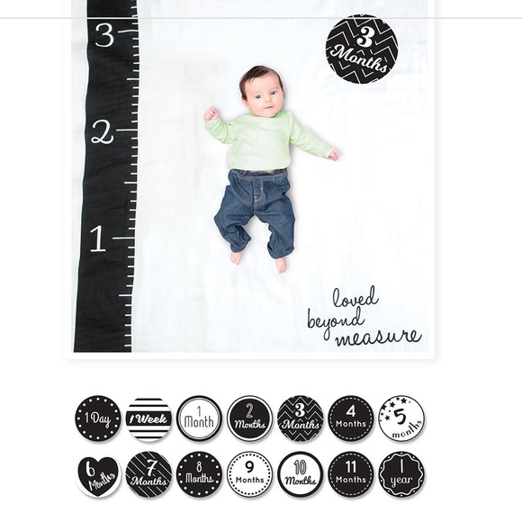 NWT Milestone Photo Blanket Set - Picture 7 of 13